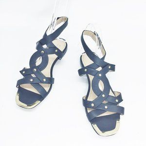 POUR LA VICTOIRE Sandal Ankle Strap Flat 8 TO 8.5